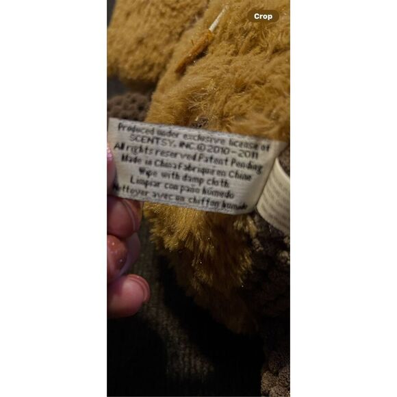 Scentsy Kids Brown Buddy Teddy Bear Scent Pak Compatible Plush - Picture 11 of 11